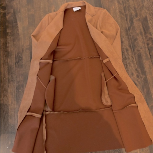 ZARA faux long suede jacket - Picture 9 of 15